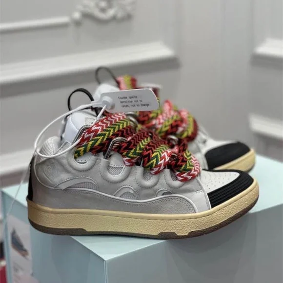 Lanvin (White) Curb Sneakers
